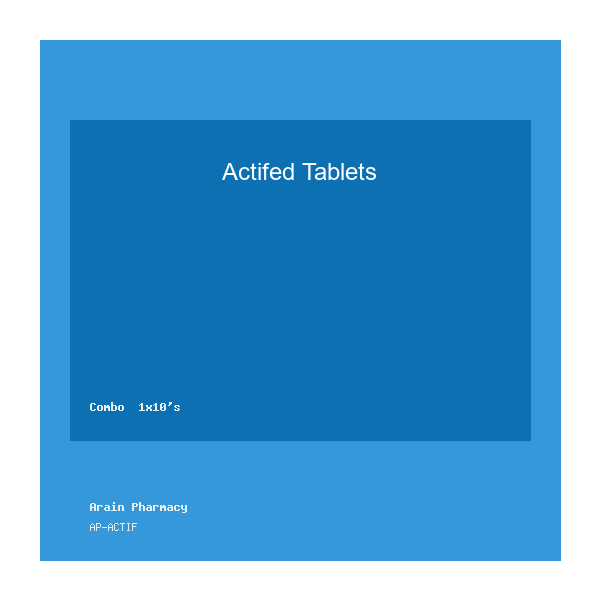 Actifed Tablets