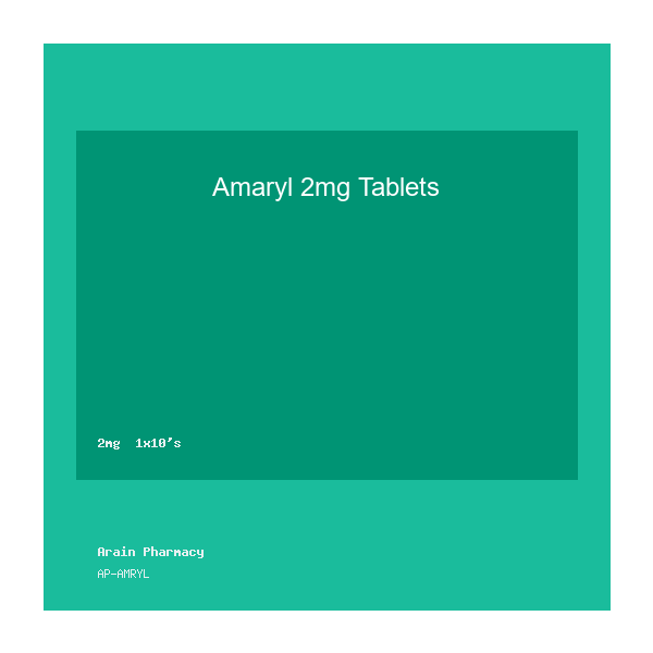 Amaryl 2mg Tablets