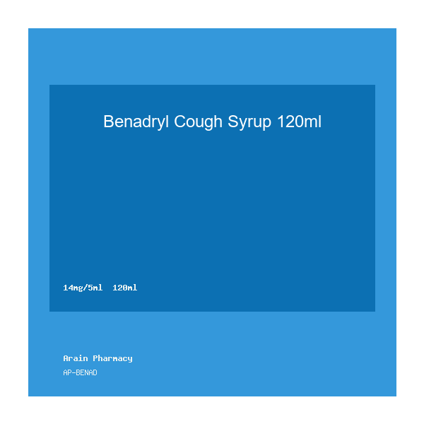 Benadryl Cough Syrup 120ml