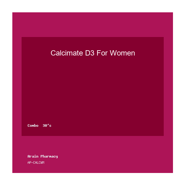 Calcimate D3 For Women