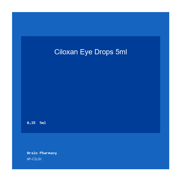 Ciloxan Eye Drops 5ml