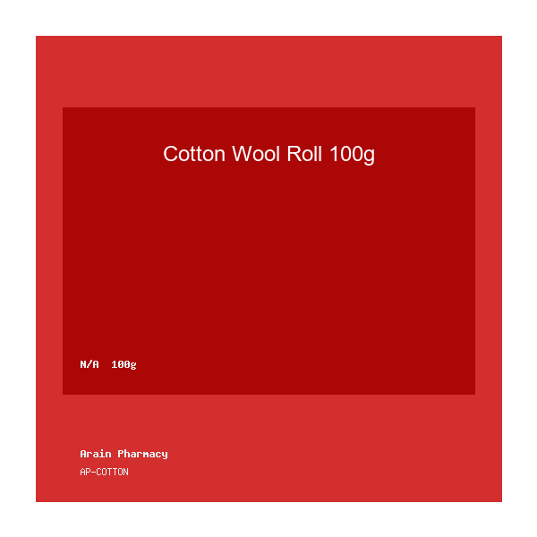 Cotton Wool Roll 100g
