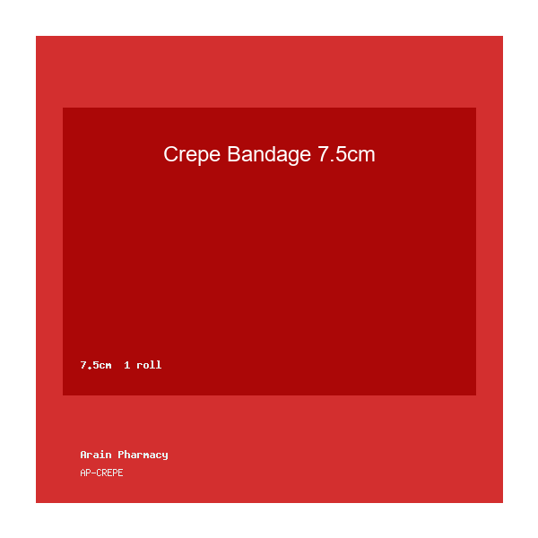 Crepe Bandage 7.5cm