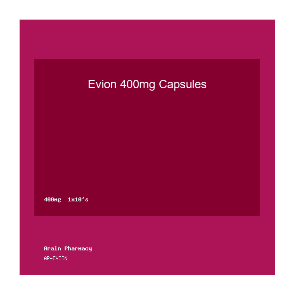 Evion 400mg Capsules