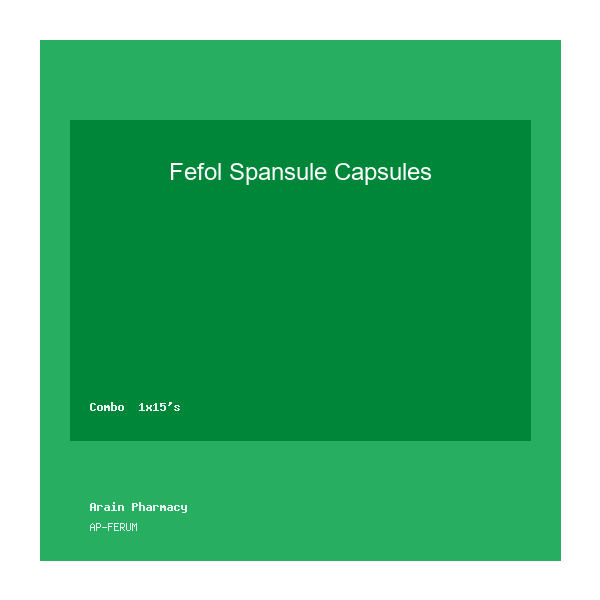 Fefol Spansule Capsules