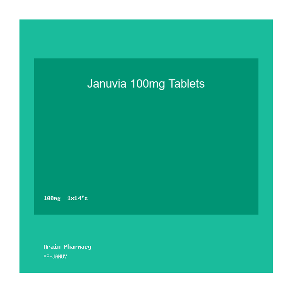 Januvia 100mg Tablets