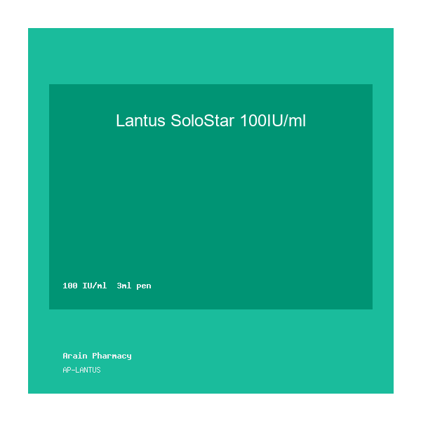 Lantus SoloStar 100IU/ml
