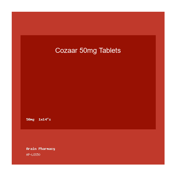 Cozaar 50mg Tablets