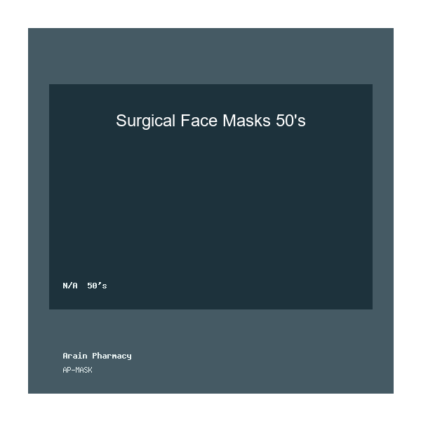Surgical Face Masks 50's