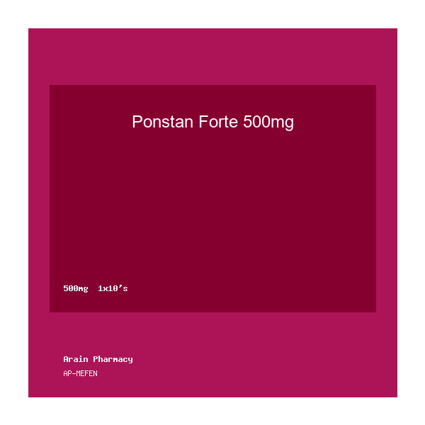 Ponstan Forte 500mg