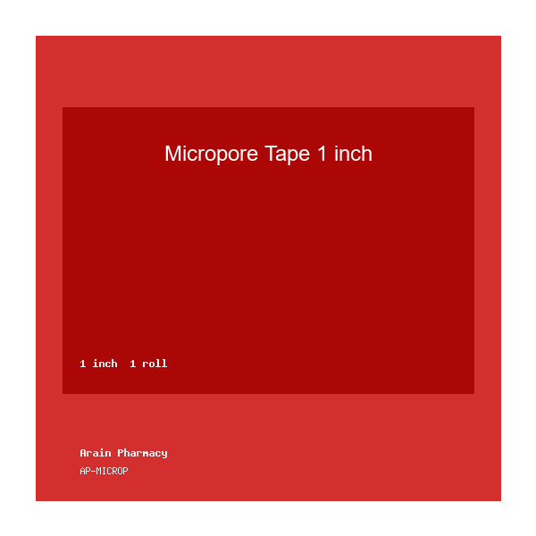 Micropore Tape 1 inch