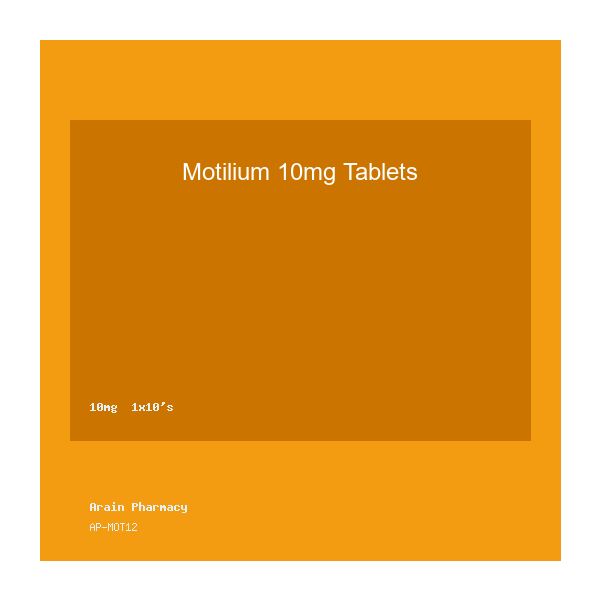 Motilium 10mg Tablets