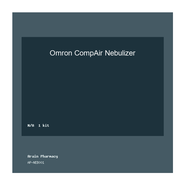 Omron CompAir Nebulizer