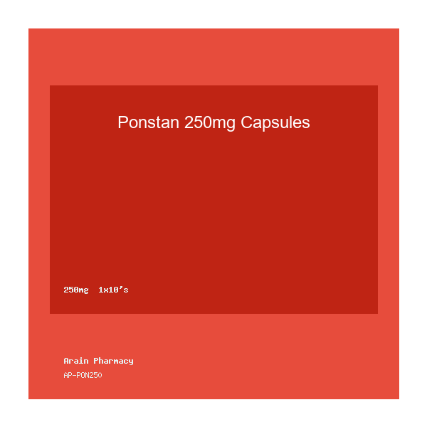 Ponstan 250mg Capsules