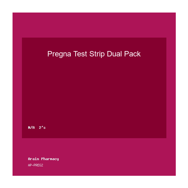 Pregna Test Strip Dual Pack