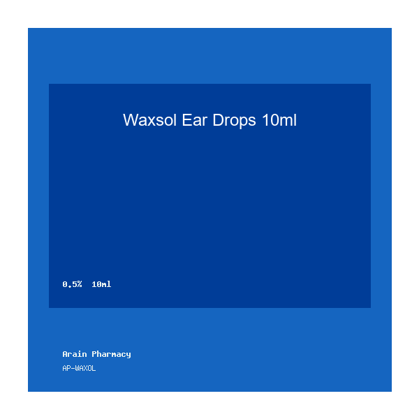 Waxsol Ear Drops 10ml