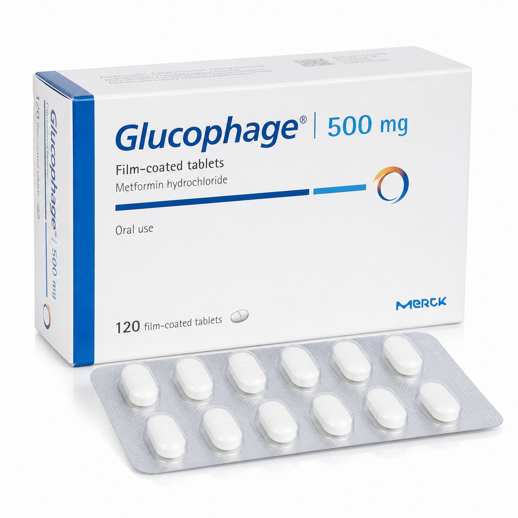 Glucophage 500mg Tablets